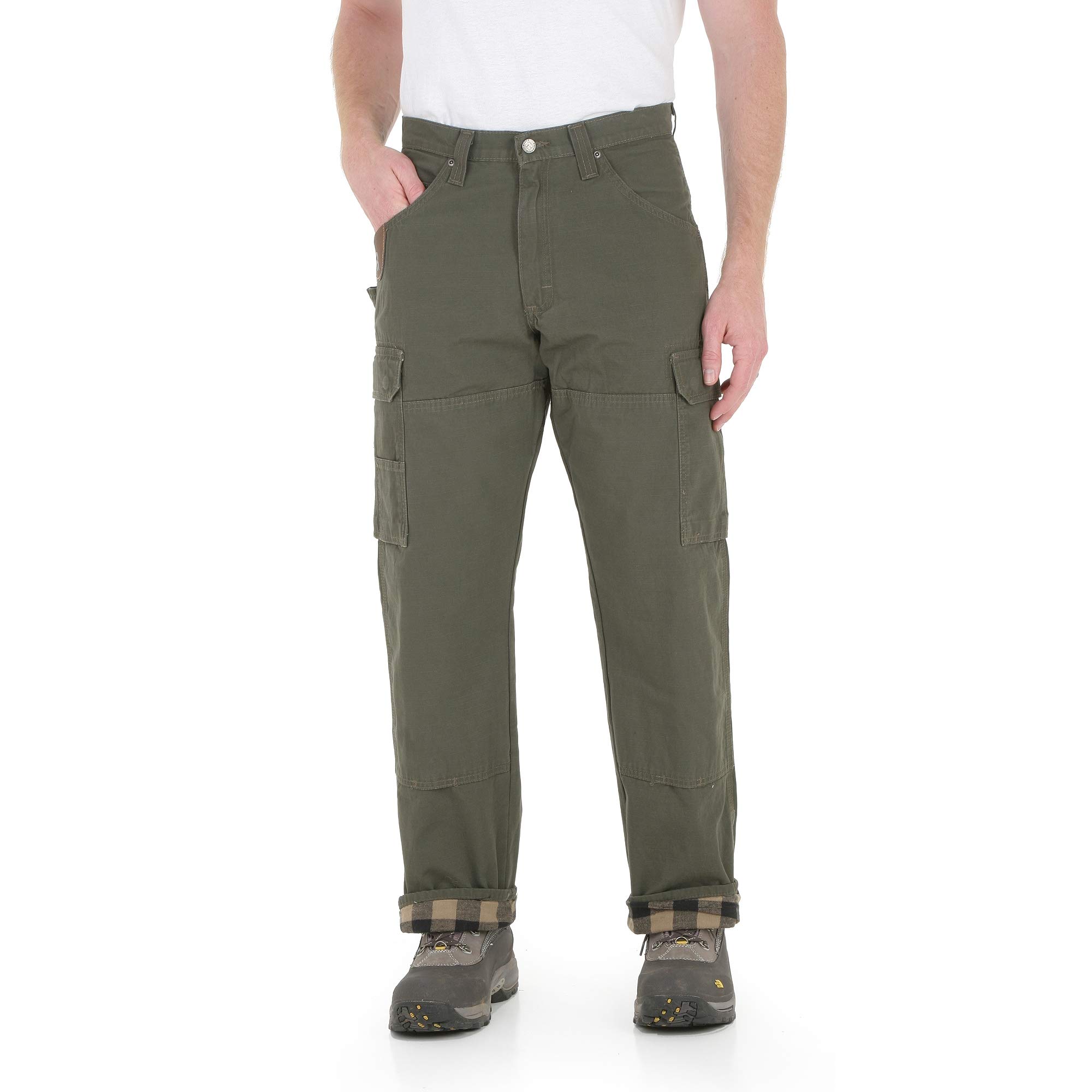Wrangler Riggs Workwear Men's Lined Ranger Pant - Durable Work Pants for Construction, Outdoor & Heavy Duty Jobs | Comfortable & Functional for All-Day Wear