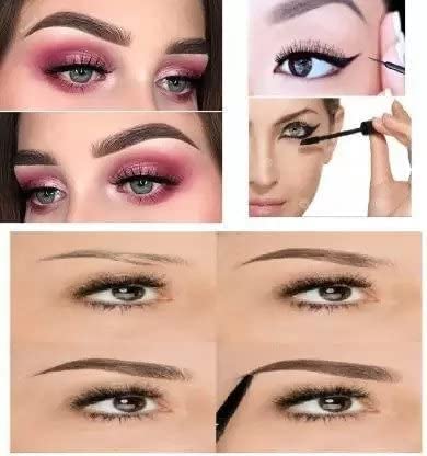 KAARM Liquid Matte Minis Lipstick Set - Red Edition (6ml) with 3-in-1 Eyeliner, Mascara & Eyebrow Pencil Combo - Pack of 7 - Perfect for Party Makeup, Date Night & Special Occasions