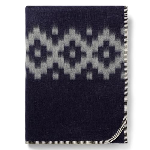 Navy Blue - Soft Gray Design