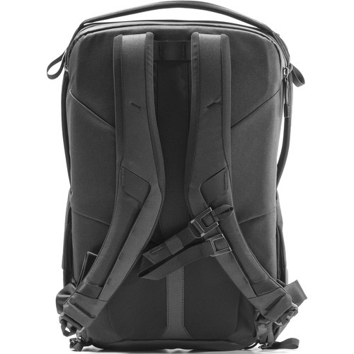 Peak Design Everyday Backpack 30L V2 - Durable Waterproof Camera Backpack for Photographers & Travel - Black - Perfect for Hiking, Commuting & DSLR Gear Storage