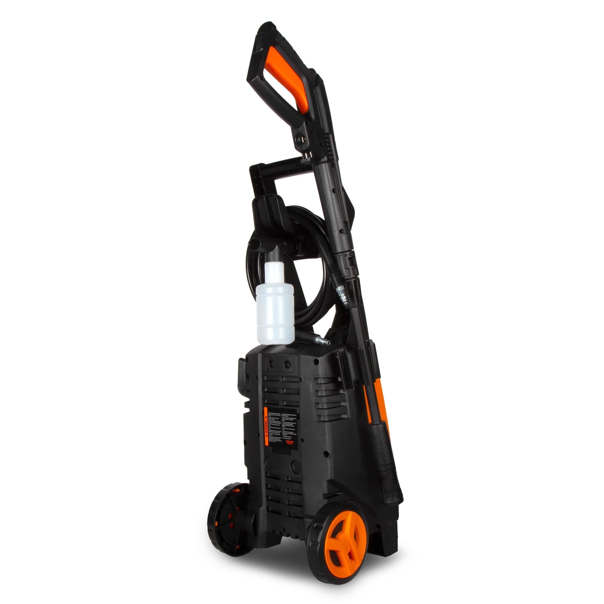 WEN PW2300 2300 PSI Electric Pressure Washer with Wheel Kit & 1.4 GPM Adjustable Flow Rate - Perfect for Home Cleaning, Driveway Washing, and Outdoor Surface Maintenance