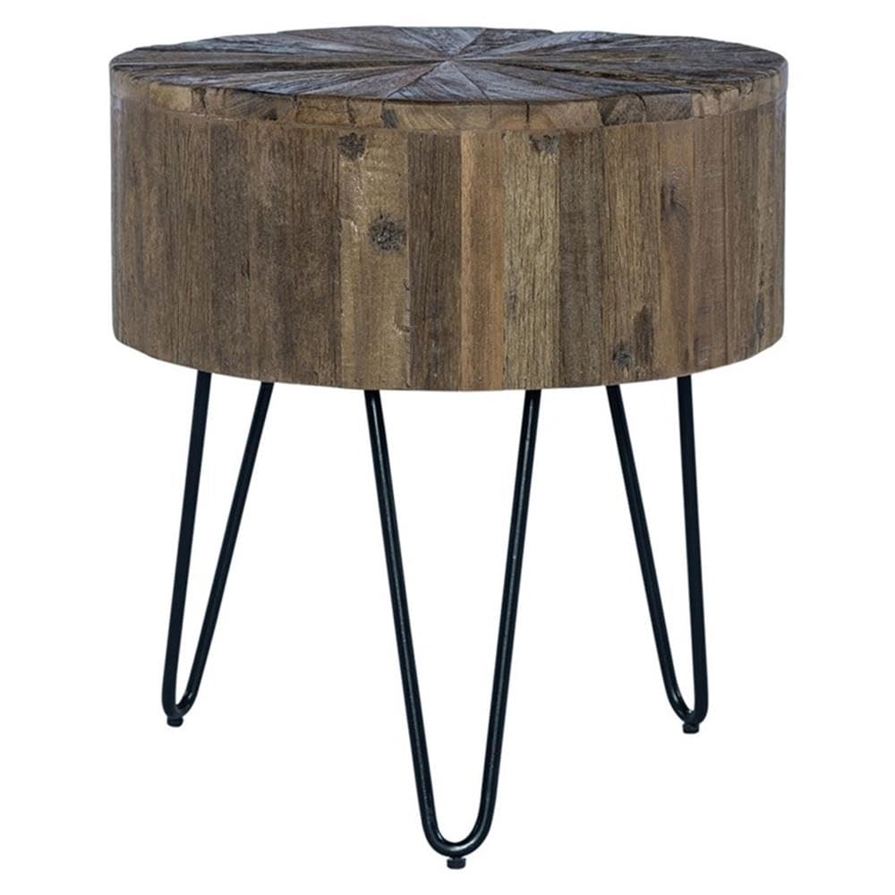 Liberty Furniture Industries Canyon Accent End Table - Modern Side Table for Living Room, Bedroom & Office - Perfect for Coffee, Books & Decor
