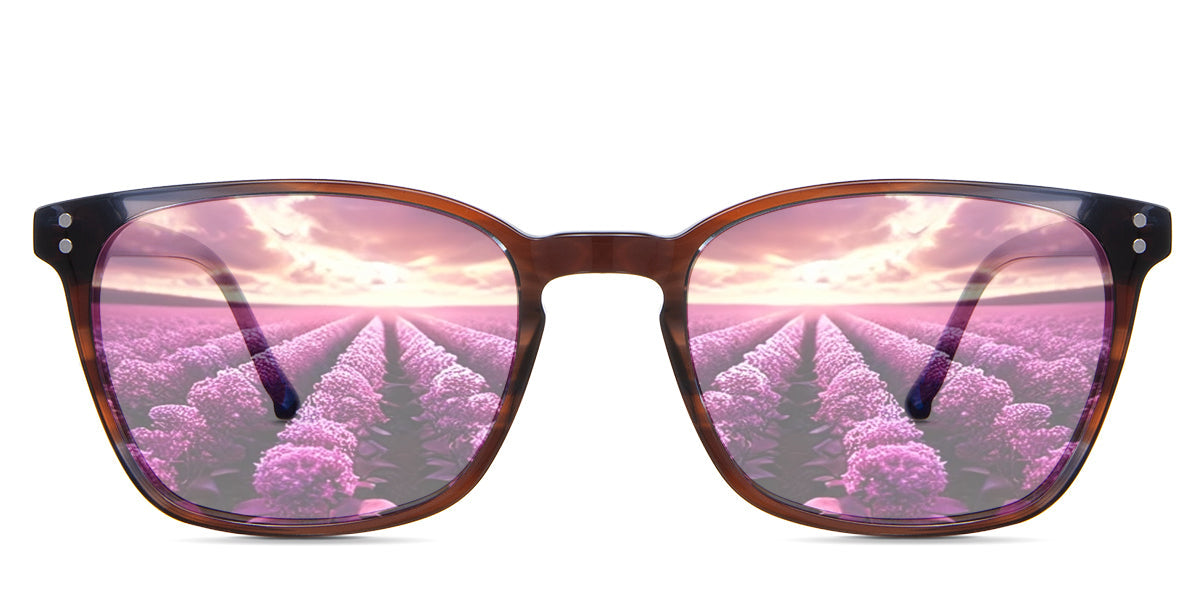 Milong Men's Prescription Tinted Glasses - Stylish & UV Protection - Perfect for Driving, Outdoor Activities & Fashion Accessories