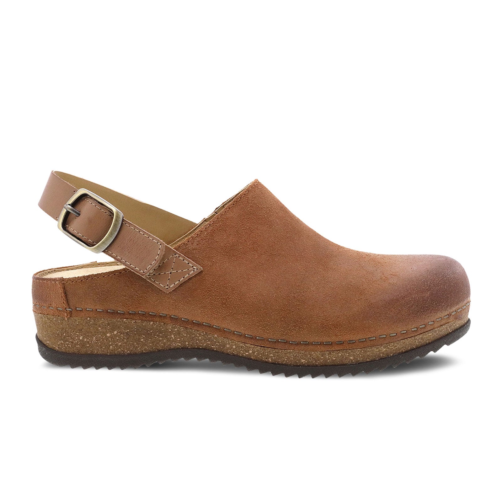 Tan Burnished Suede