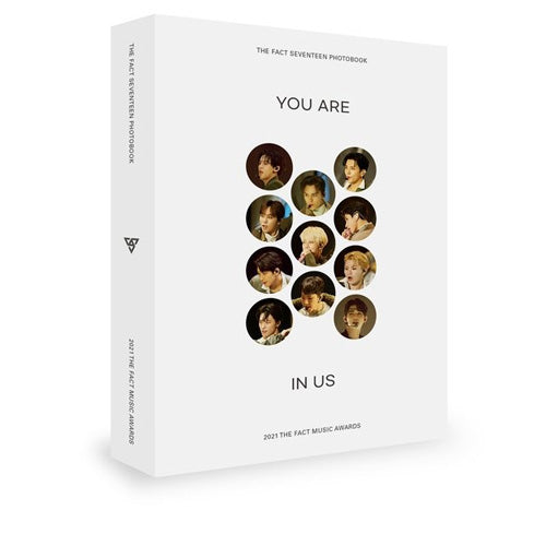 SEVENTEEN THE FACT PHOTOBOOK [YOU ARE IN US] - K-Pop Album Photobook Collection for Fans, Gift for Carat Fandom, Perfect for Display & K-Pop Memorabilia Collection