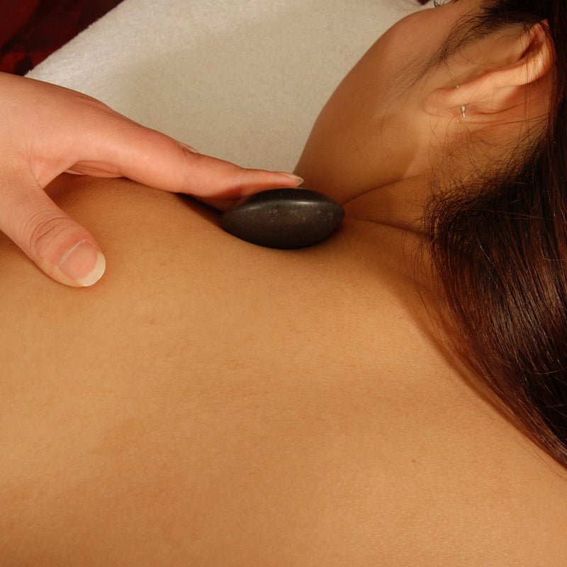 Premium 10-Piece Basalt Hot Stone Massage Set for Relaxation & Therapy - Perfect for Spa, Home Use & Professional Massage