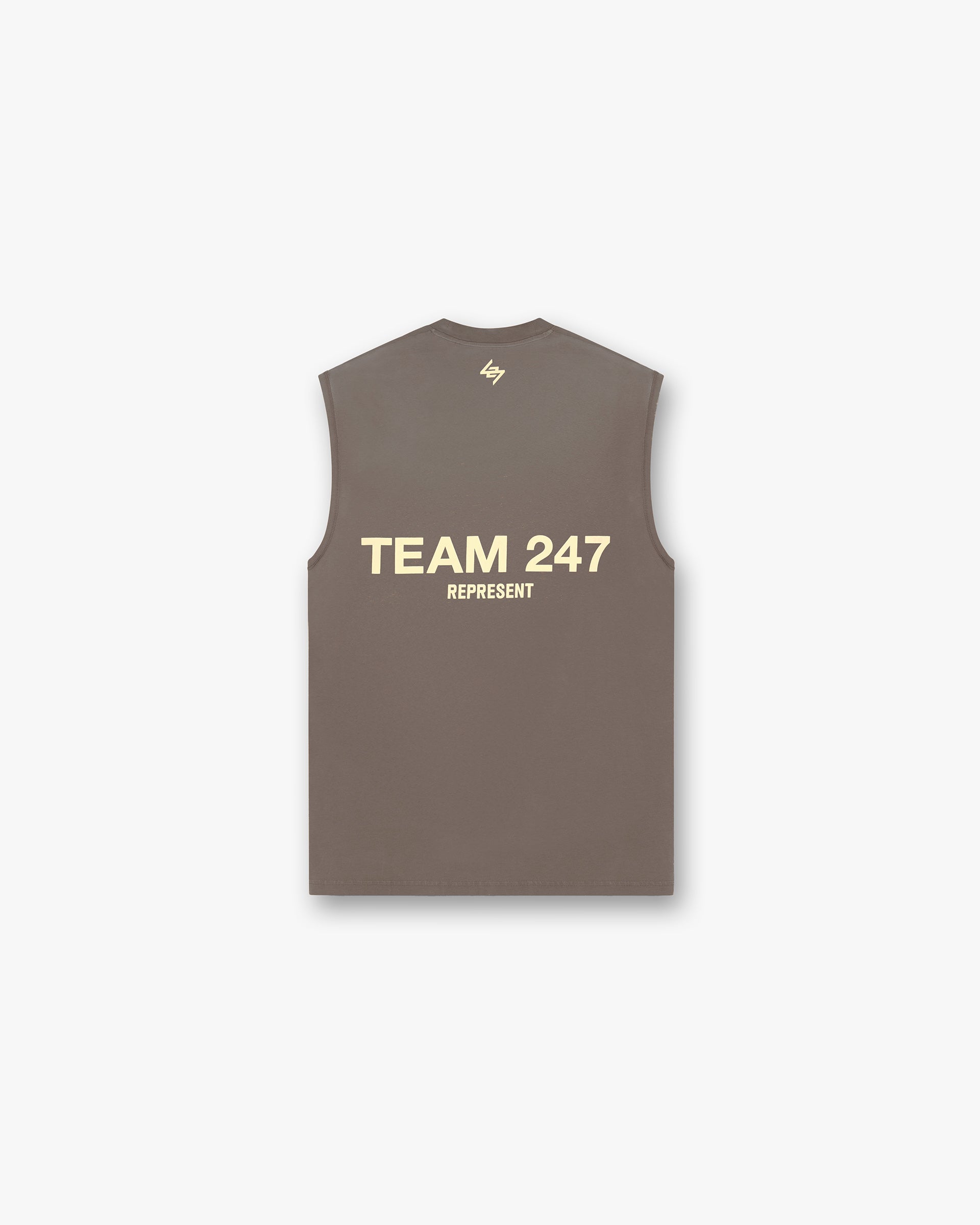 Team 247 Oversized Tank Top - Women's Loose Fit Casual Shirt - Earth Tone Cotton Blend Tee for Summer, Beach, and Everyday Wear