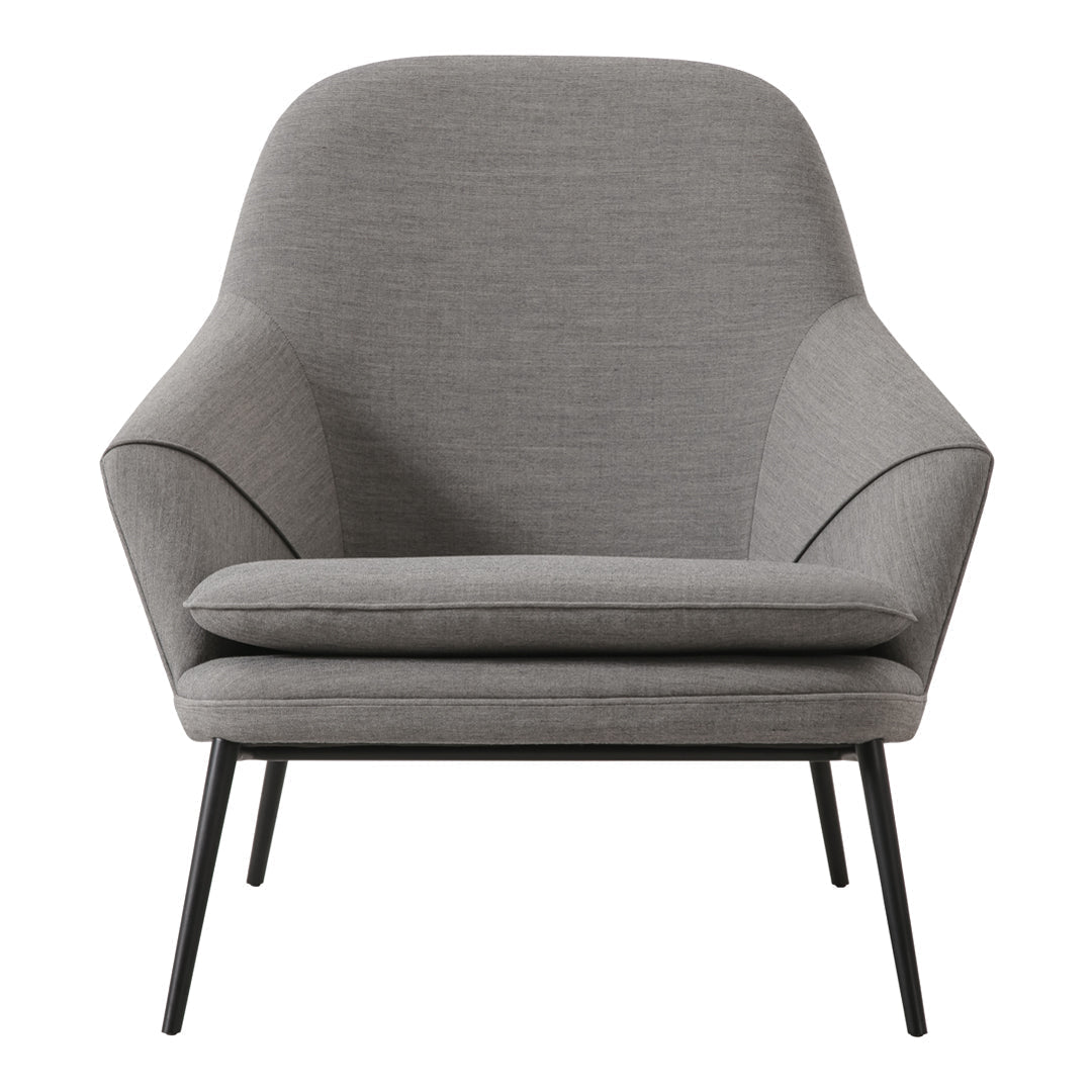 365 North Hug Chair Wendelbo - Modern Lounge Chair for Living Room, Bedroom & Office - Comfortable Scandinavian Design for Relaxing & Reading