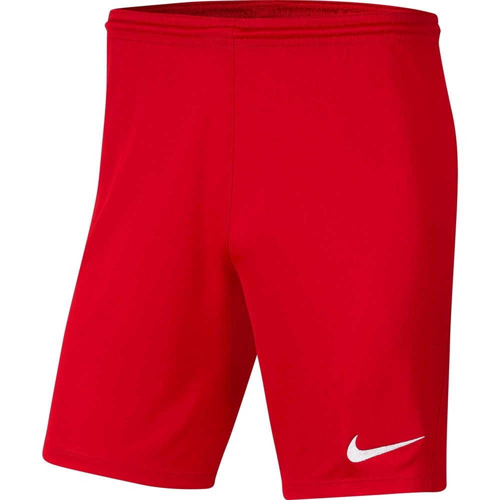 Nike Park III Knit Shorts - Men's Athletic Running Basketball Gym Shorts (University Red) - Perfect for Workouts, Sports & Casual Wear