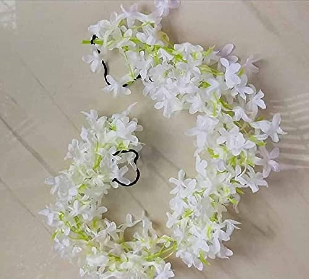 Elegant White Flower Hair Clips Set - Pack of 1 Hair Accessories for Women & Girls - Perfect for Weddings, Parties & Everyday Wear