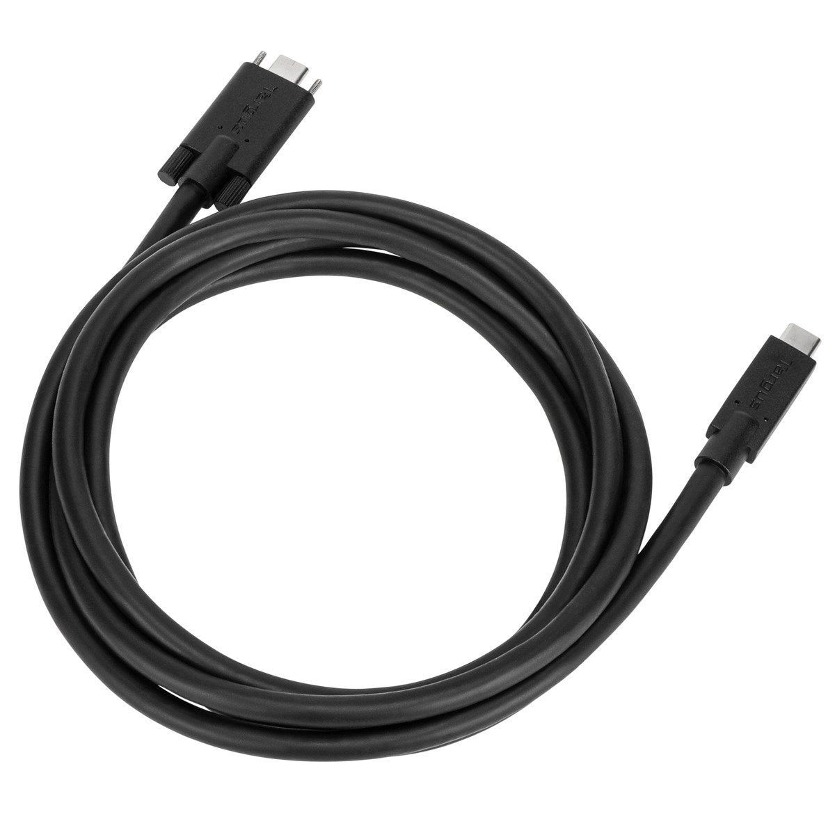 1.8M USB C to USB C Cable 10Gbps High-Speed Data Transfer & Fast Charging - Screw-In Design for Secure Connection - Perfect for Laptops, Smartphones & Gaming Devices