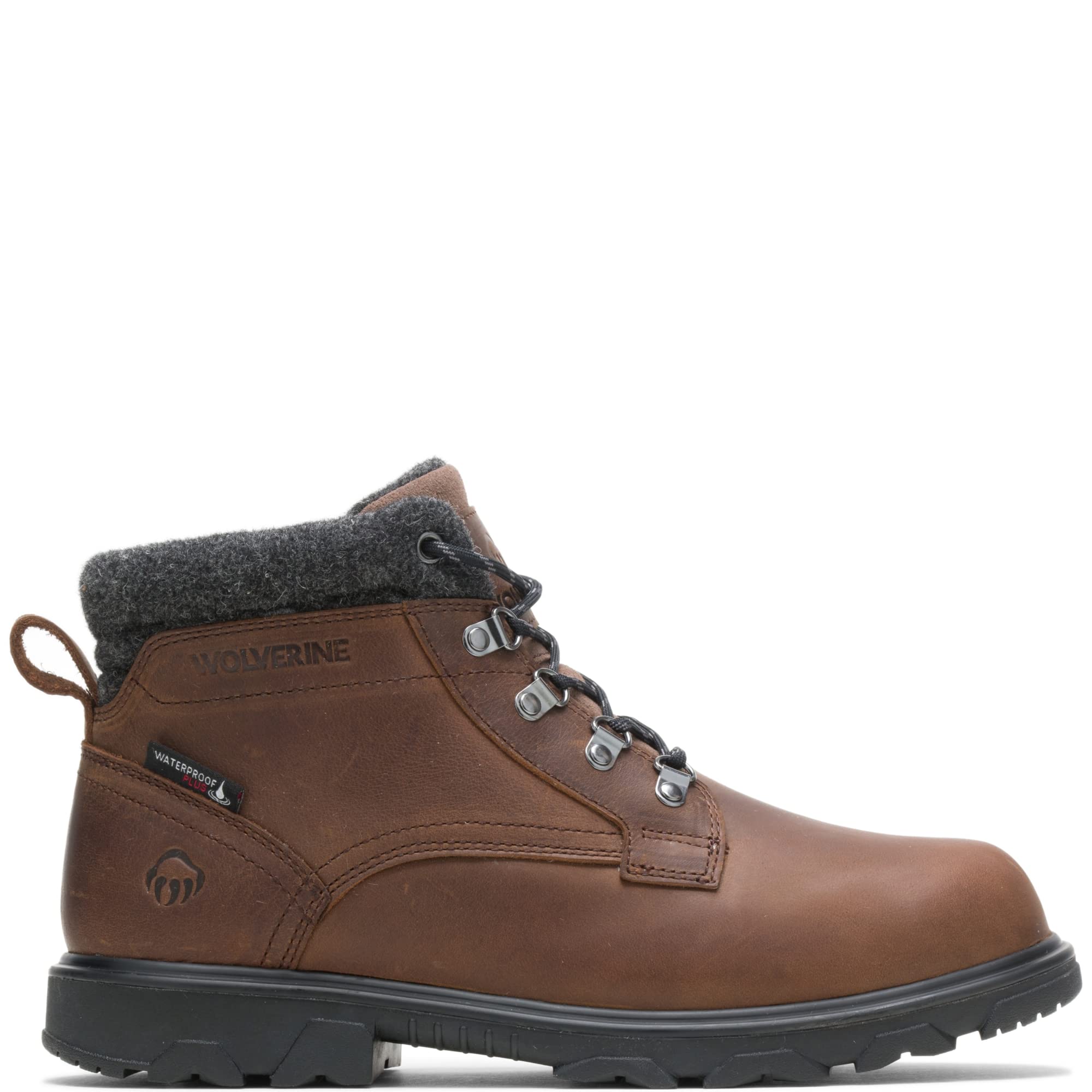 Wolverine Men's Drummond Work Boot - Waterproof Steel Toe Construction for Heavy Duty & Outdoor Use - Ideal for Construction, Hiking & Ranch Work