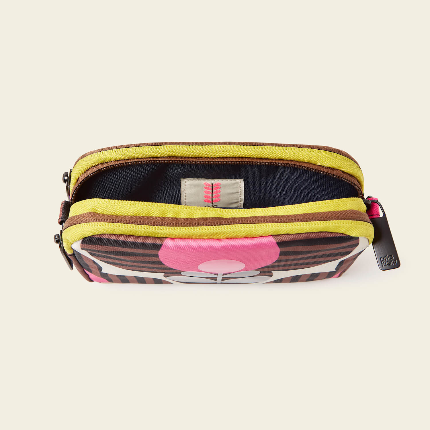 Stylish Striped Flower Azalea Crossbody Bag - Trendy Tripod Crossbody Purse for Women, Perfect for Travel, Shopping & Everyday Use