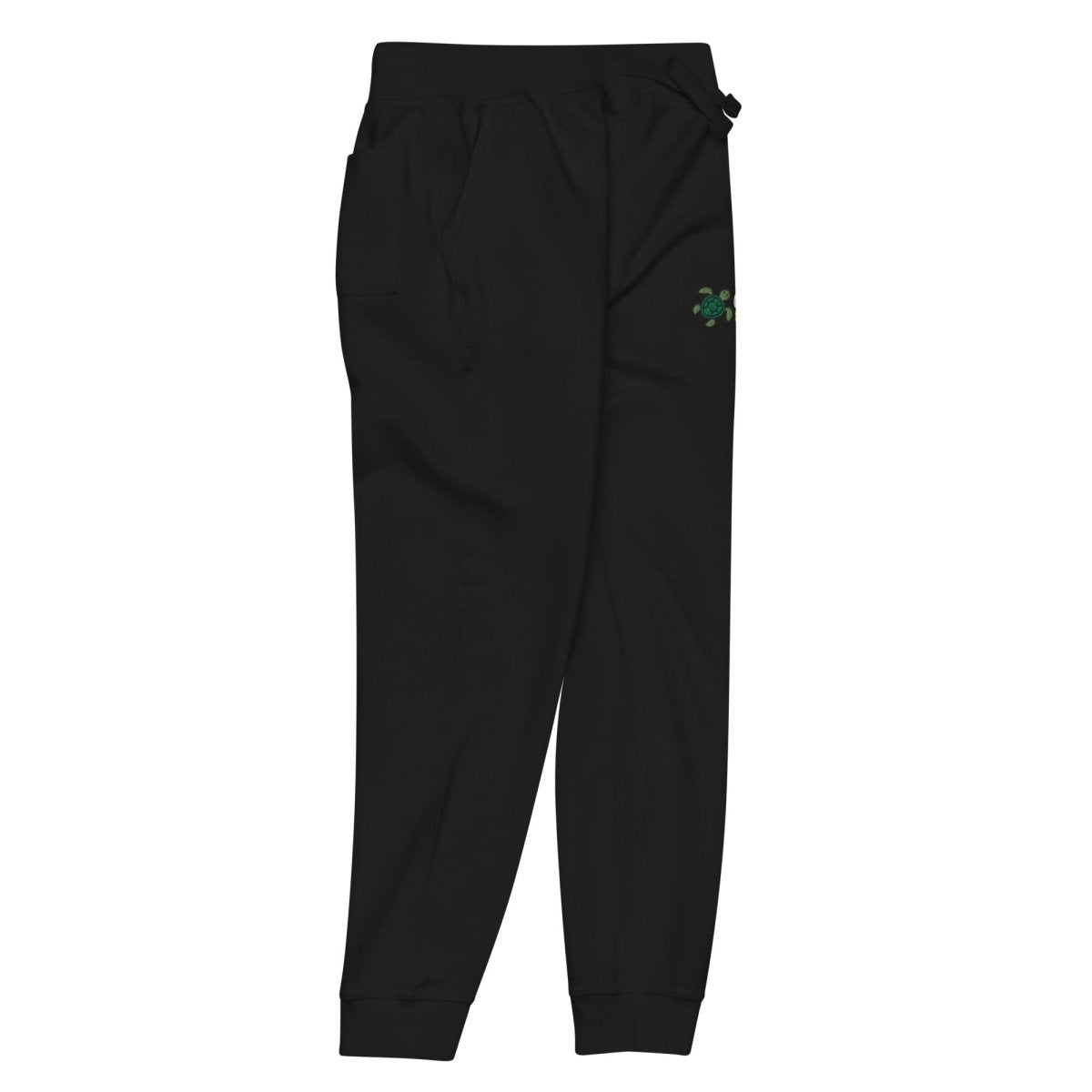 One Day at a Time Turtle Fleece Sweatpants - Cozy Casual Lounge Pants for Women & Men - Perfect for Home Relaxation, Yoga, and Winter Comfort