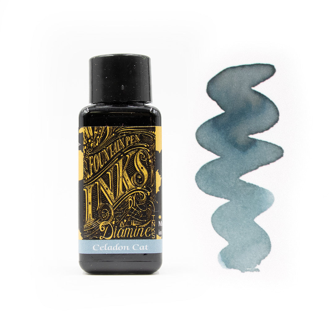 Premium Diamine Fountain Pen Ink 30ml Bottle - Vibrant Colors for Calligraphy, Journaling & Artistic Writing - Perfect for Fountain Pens, Dip Pens & Ink Drawing