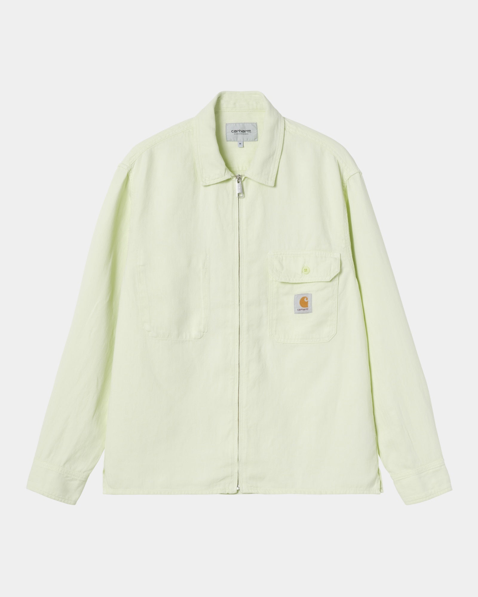 Rainer Shirt Jacket for Men - Air Green Garment Dyed Lightweight Outdoor Shacket | Perfect for Hiking, Camping & Casual Streetwear