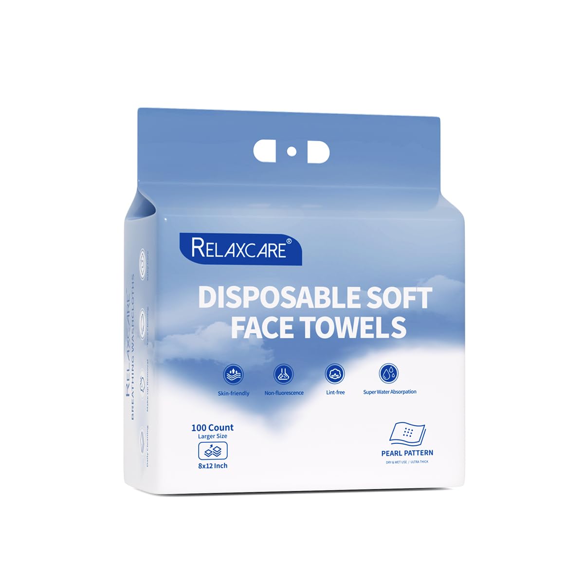 Disposable Face Towels - Extra Large 8