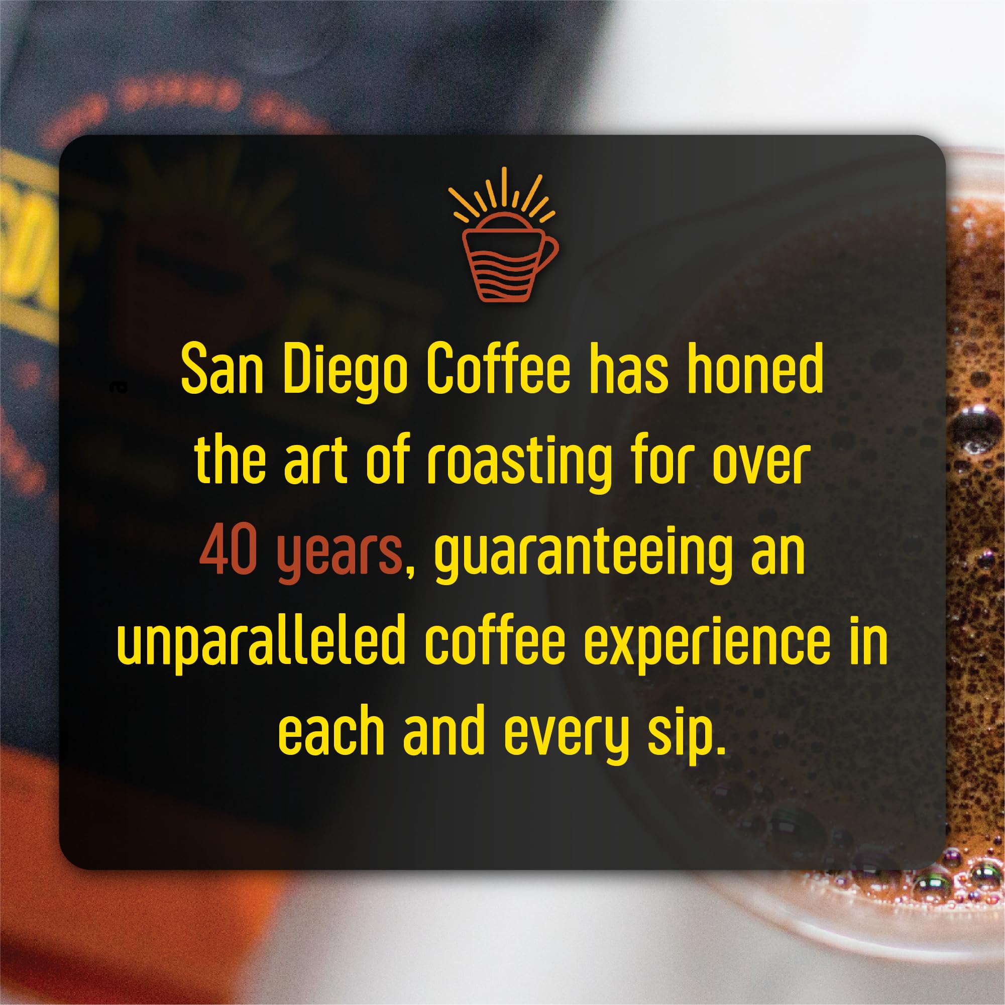 Guatemalan Medium Roast Ground Coffee - 16-Ounce Bag of Premium San Diego Roasted Coffee Beans | Perfect for Home Brewing, Office Use & Gifts