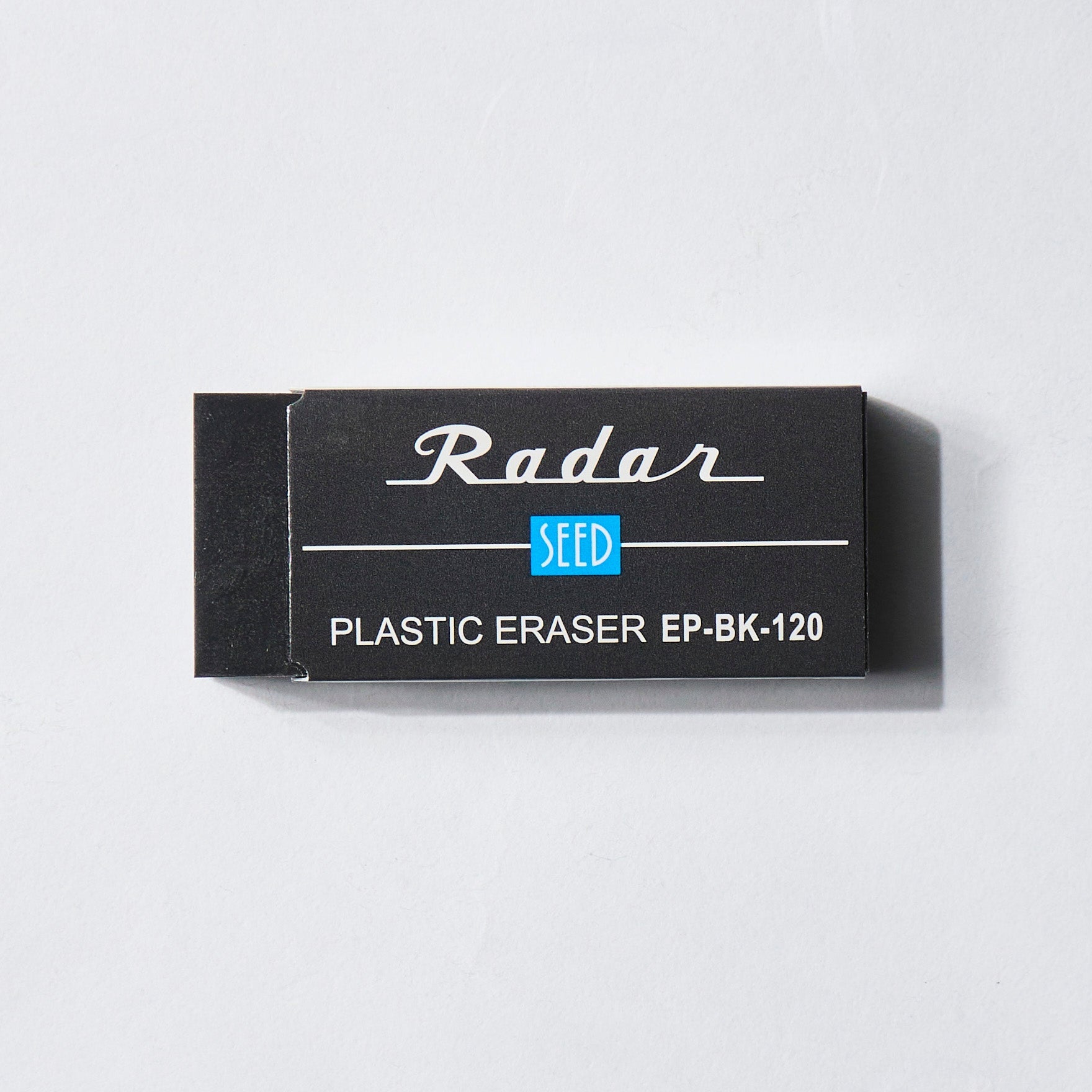 Radar Black EP BK 120 Eraser - Premium Pencil Eraser for Artists & Students - Perfect for Sketching, Drawing & School Projects