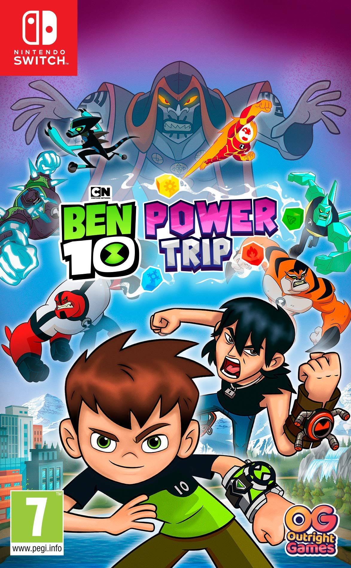 Ben 10: Power Trip - Nintendo Switch Game | Action-Adventure Video Game for Kids & Teens | Perfect for Family Gaming & Superhero Fans
