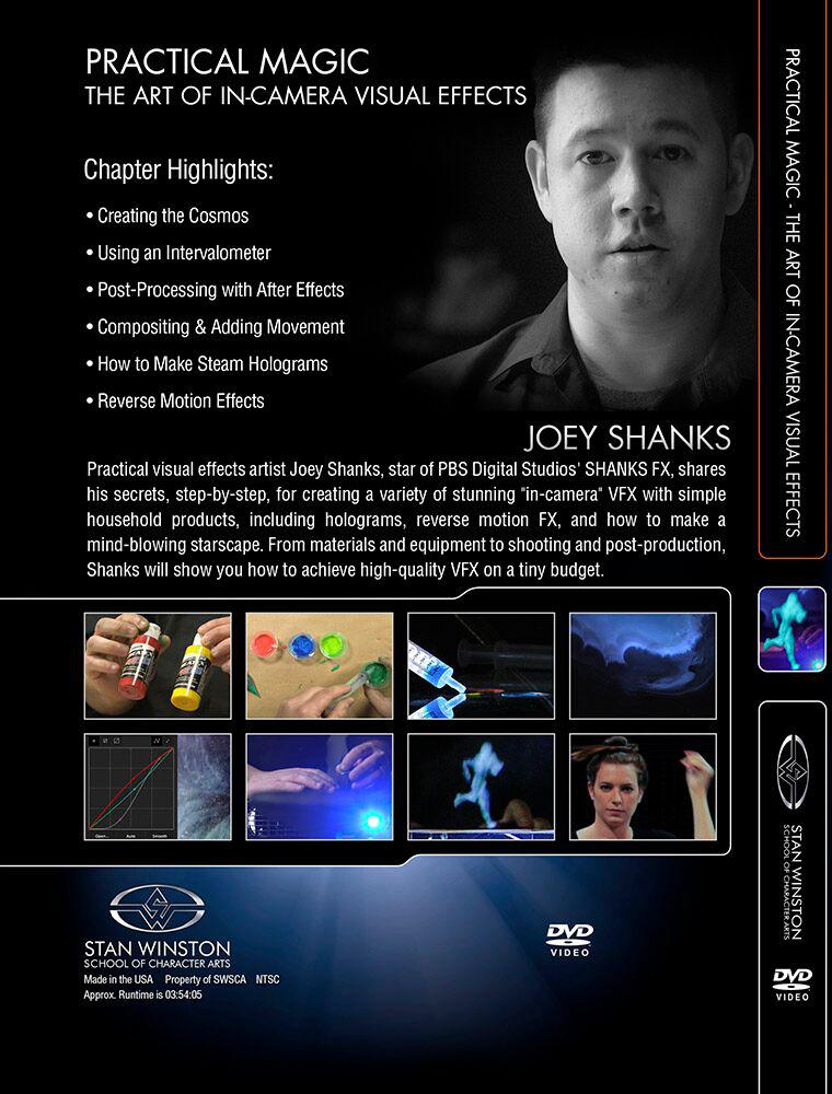 Stan Winston Studio Practical Magic: The Art of In-Camera Visual Effects DVD | Film Making Techniques for Special Effects | Perfect for Movie Enthusiasts & Aspiring Filmmakers