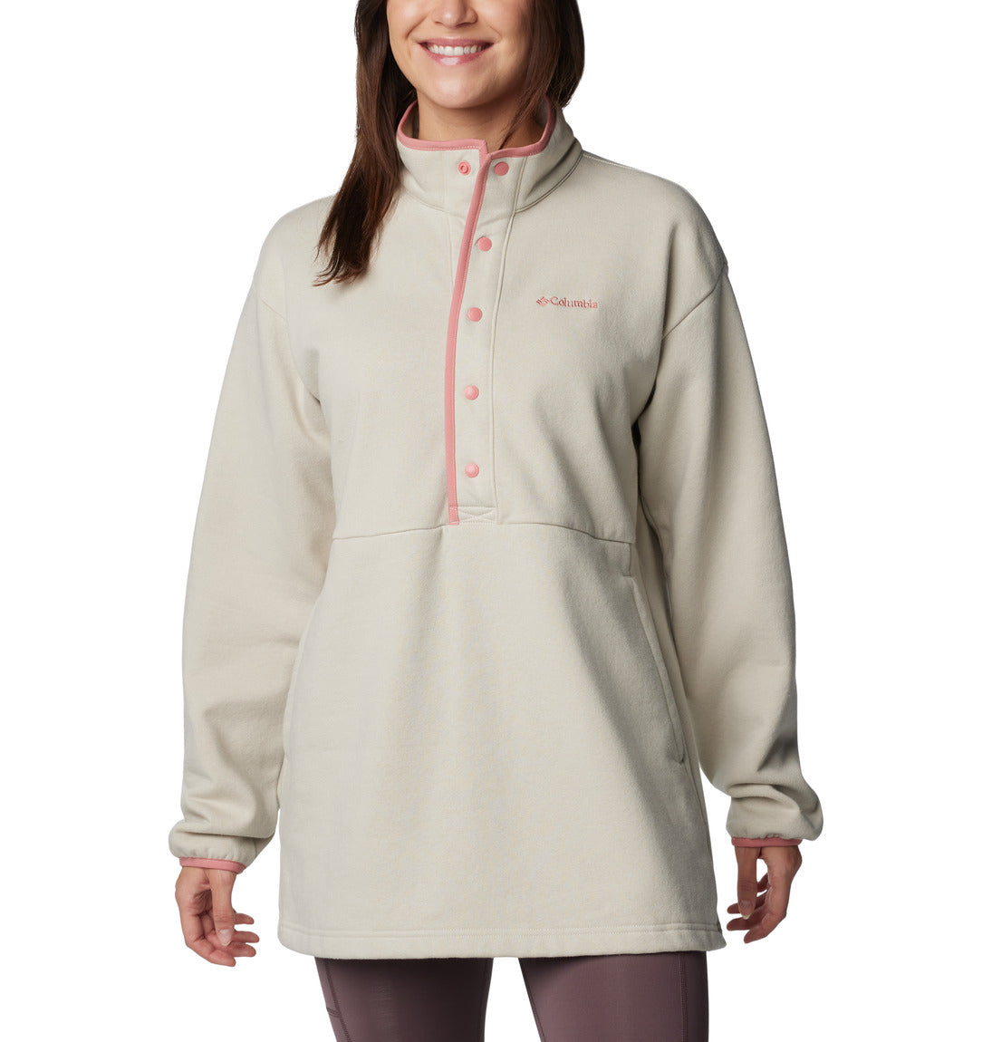 Columbia Women's Hart Mountain™ Half Snap Tunic Shirt - Hiking, Camping & Outdoor Adventure Wear