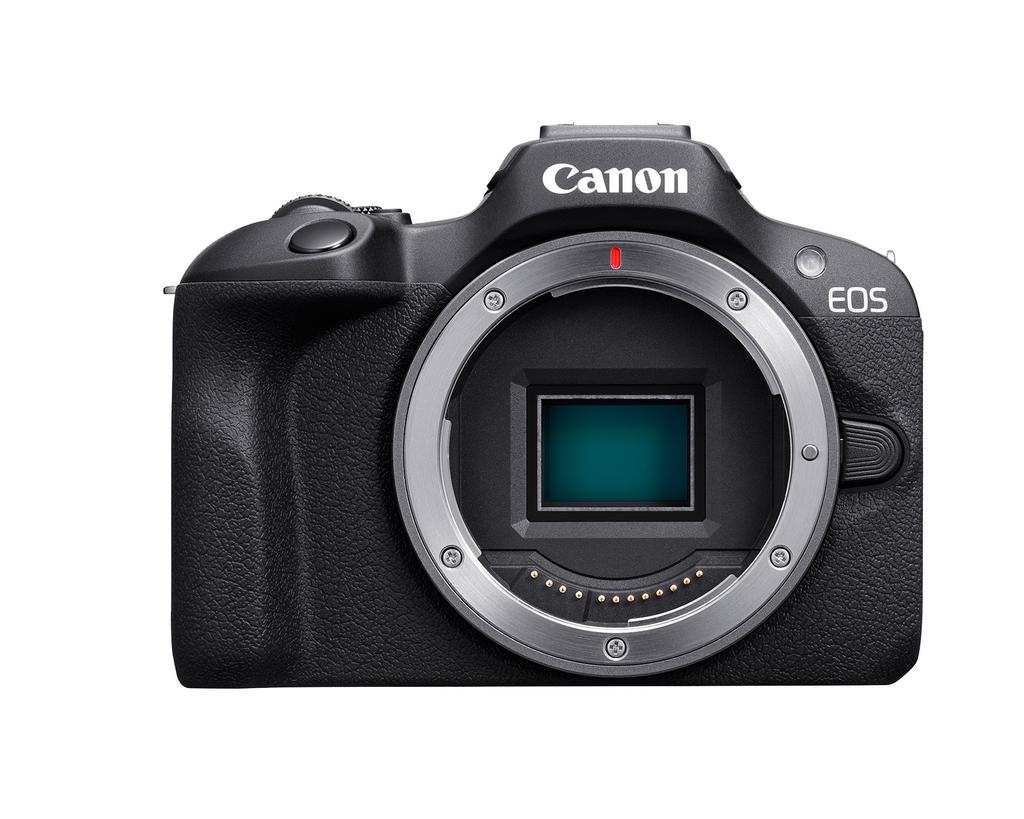 Canon EOS R100 Mirrorless Digital Camera Body - 24.2MP APS-C Sensor, 4K Video, Dual Pixel AF | Perfect for Travel Photography, Vlogging & Content Creation