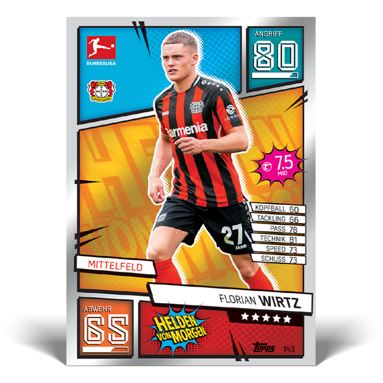 Topps Bundesliga Match Attax Chrome 2021/22 Soccer Trading Cards - Single Pack for Collectors & Fans | Perfect for Trading, Gifts & Display