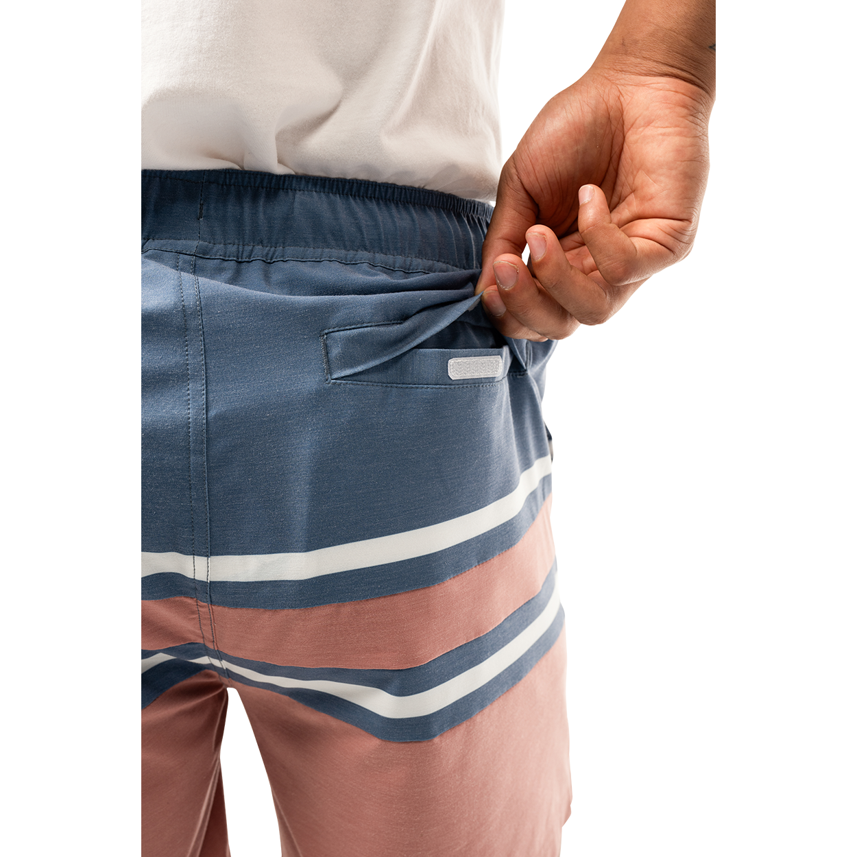 Bauer Deep End Swim Shorts for Men - Blue Horizon Quick-Dry Swim Trunks for Swimming, Beach & Water Sports