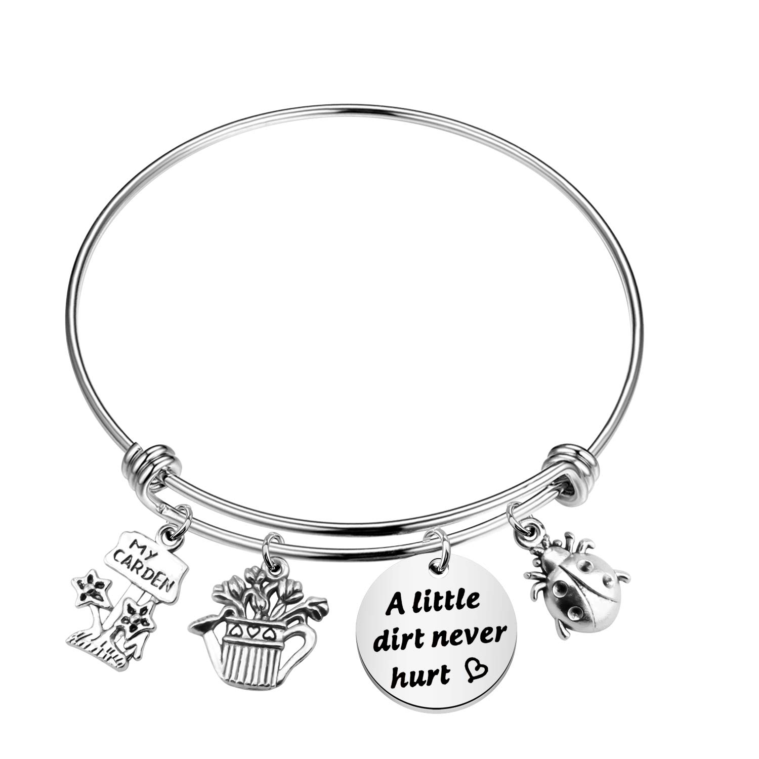 CHOORO Gardening Bracelet - Durable Charm Bangle for Gardeners | Perfect Gift for Horticulturists & Plant Lovers | Ideal for Yard Work, Outdoor Activities & Nature Enthusiasts