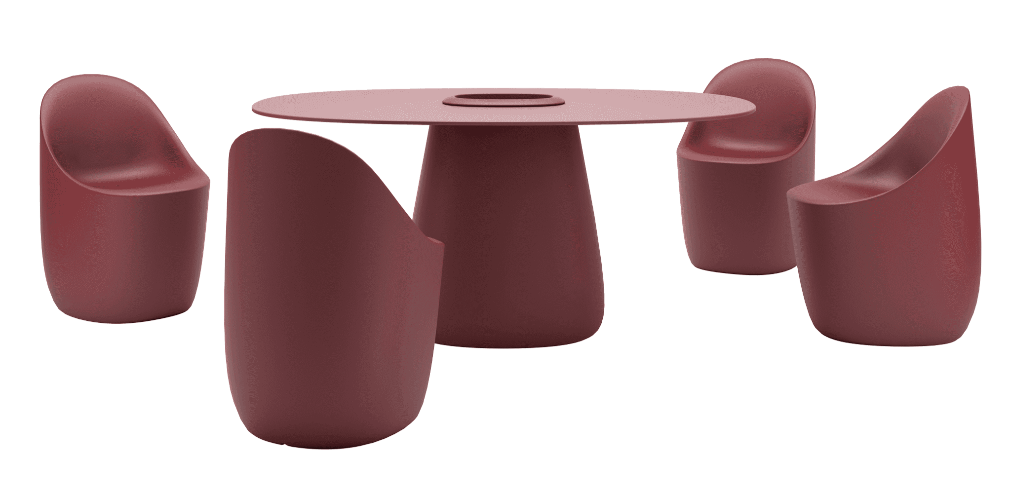 Stylish Qeeboo Cobble Chair - Modern Home & Office Seating for Living Room, Lounge, and Workspace