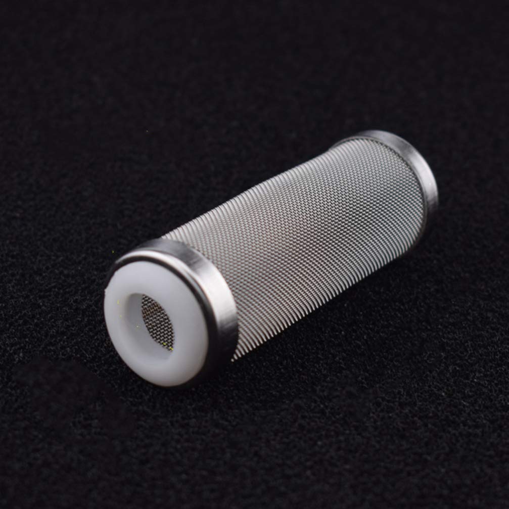 POPETPOP Sponge Filters 3PCS - Stainless Steel Aquarium Intake Cover for Fish Tanks - Home & Office Use