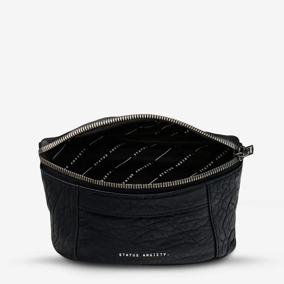 Status Anxiety Best Lies Bag - Black Bubble Crossbody Bag for Women | Stylish & Trendy Handbag for Work, Travel & Everyday Use