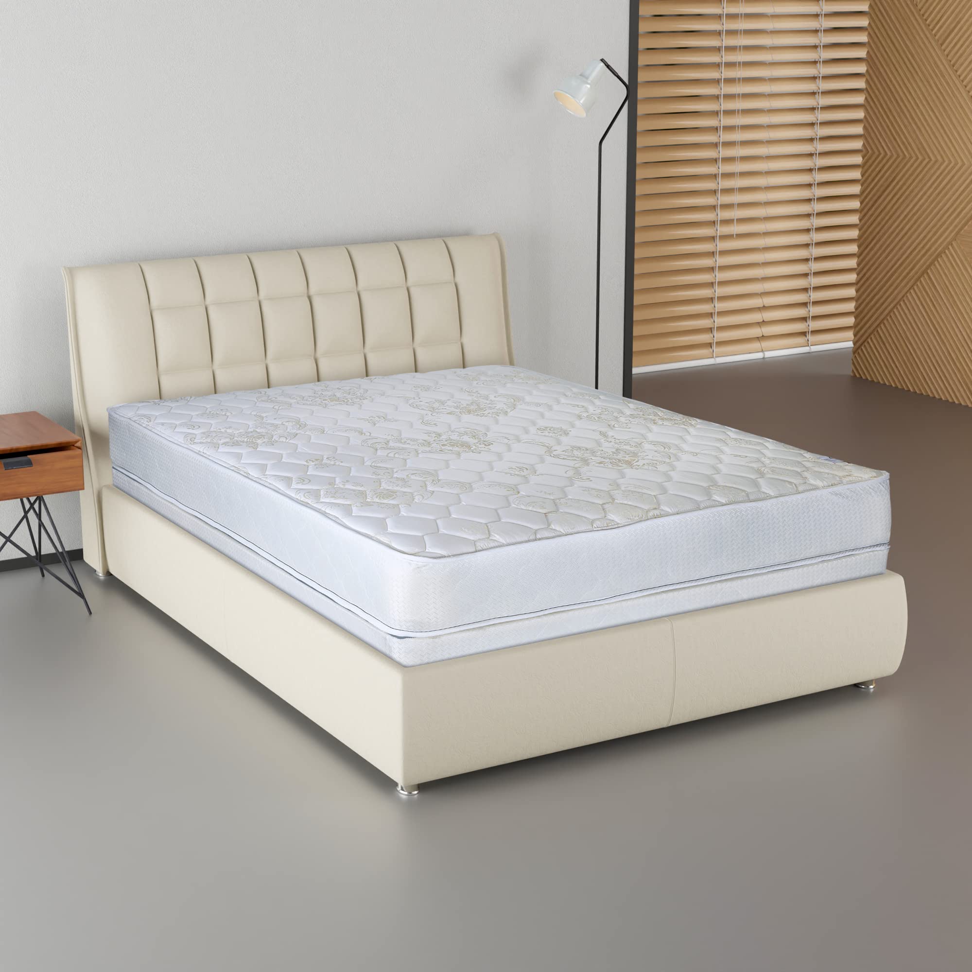 Gentle Firm Tight Top InnerSpring Mattress & 4