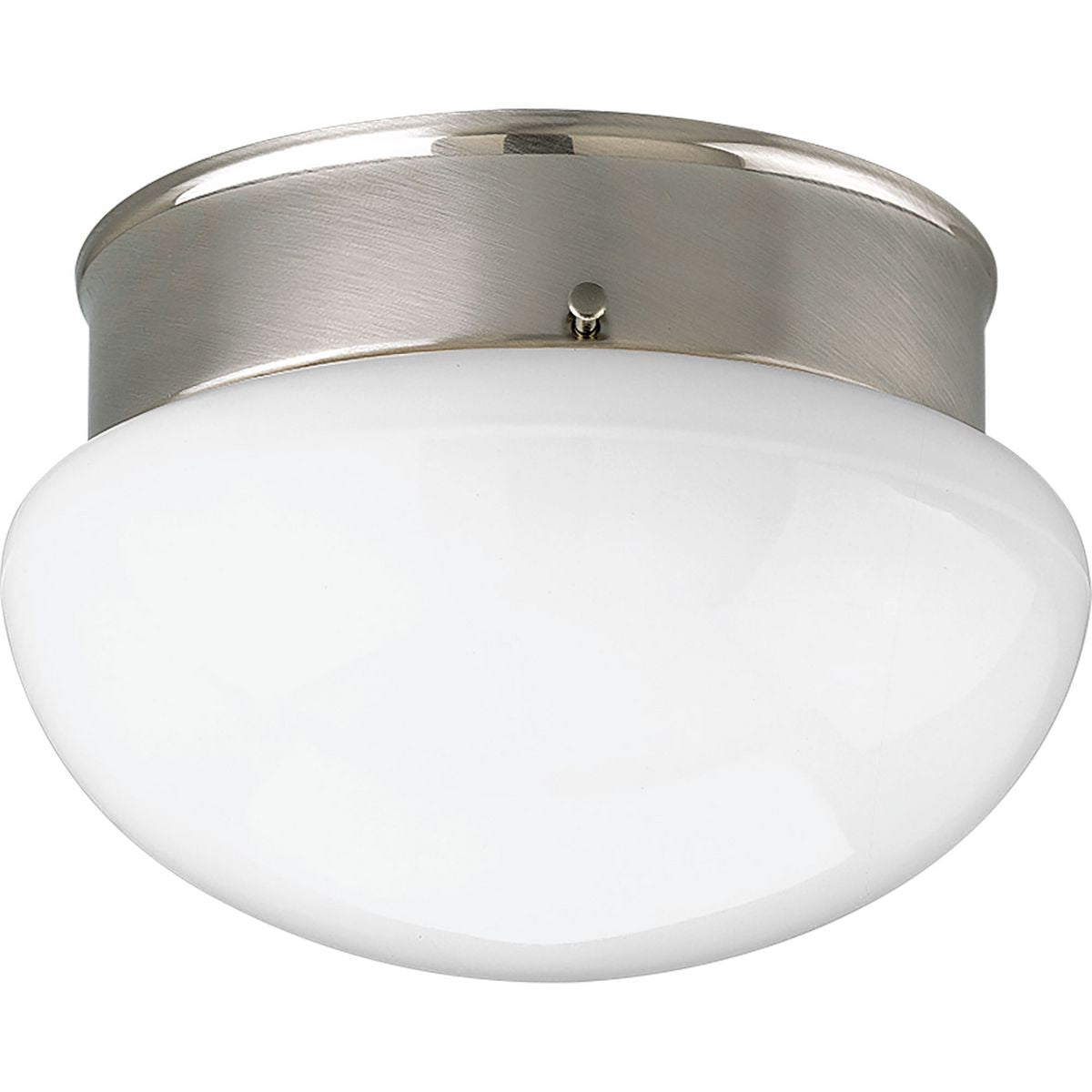 One Light 7 1/2 Inch Close to Ceiling Flush Mount Fixture - Perfect for Hallway, Bedroom & Low Ceiling Spaces