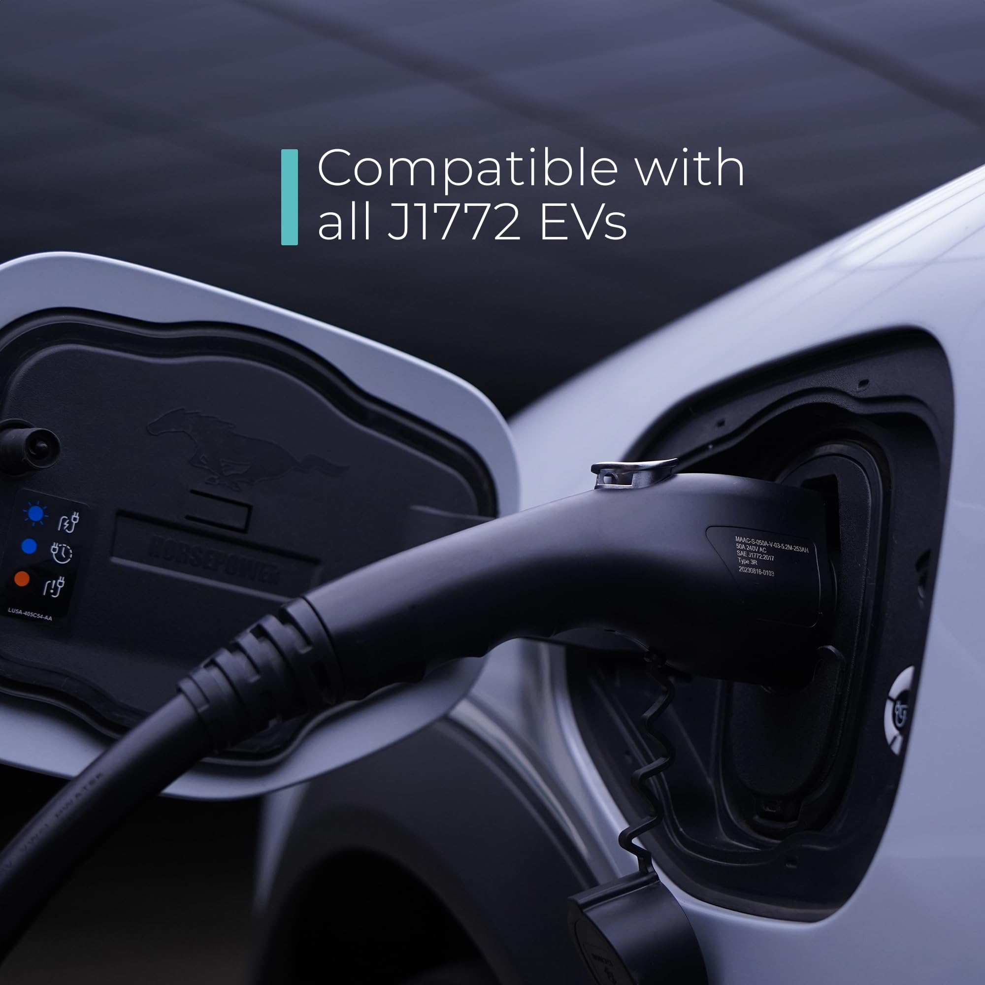 Lectron Level 1 J1772 EV Charger (WiFi Enabled) - 110V, 15 Amp, NEMA 5-15 Plug, 16ft Cable - Portable Electric Vehicle Charger for Home & Travel | Compatible with Chevy Volt, Nissan Leaf, Tesla (with Adapter) | Perfect for Garage, Apartment & Road Trip Charging