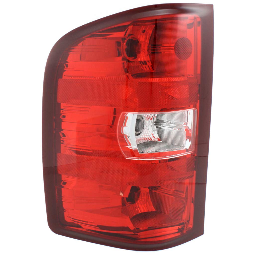 2007-2013 Chevy Silverado 1500 Driver Side Tail Light Replacement - CAPA Certified, Includes Bulbs (GM2800207 | 25958482) - Perfect for Night Driving & Enhanced Vehicle Safety