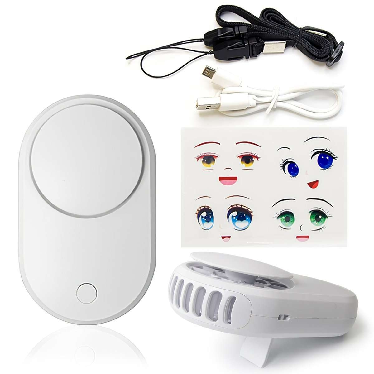 Portable USB Mini Fan - Cooling Blower for Eyelash Extensions & Makeup | Perfect for Salons, Home Use & Travel