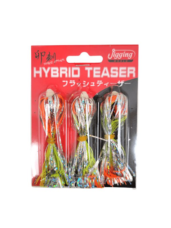 Jigging World Hybrid Teasers - Premium Saltwater Fishing Lures for Tuna, Mahi & Wahoo - Perfect for Offshore & Deep Sea Fishing Adventures