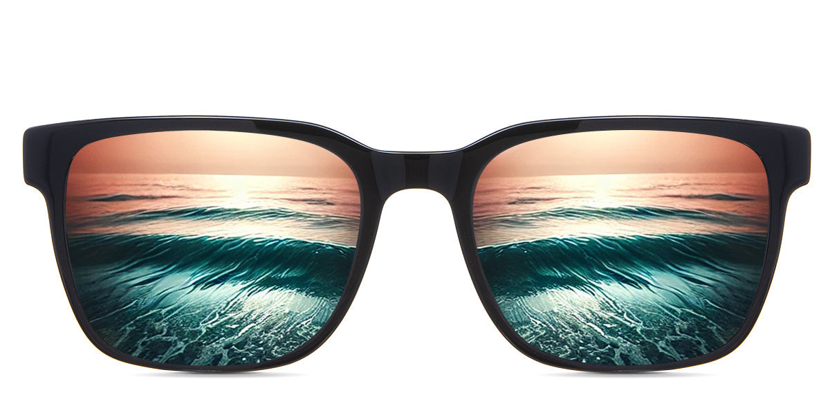 Wells Men's Prescription Polarized Sunglasses - UV Protection, Anti-Glare for Driving, Fishing & Outdoor Activities