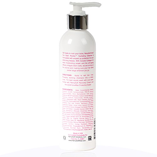 Glam Rocker System - Sulfate-Free Shampoo, Conditioner & Serum for Hair Extensions, Weaves & Wigs - Gentle Salon Formula - Safe for Daily Use & Styling