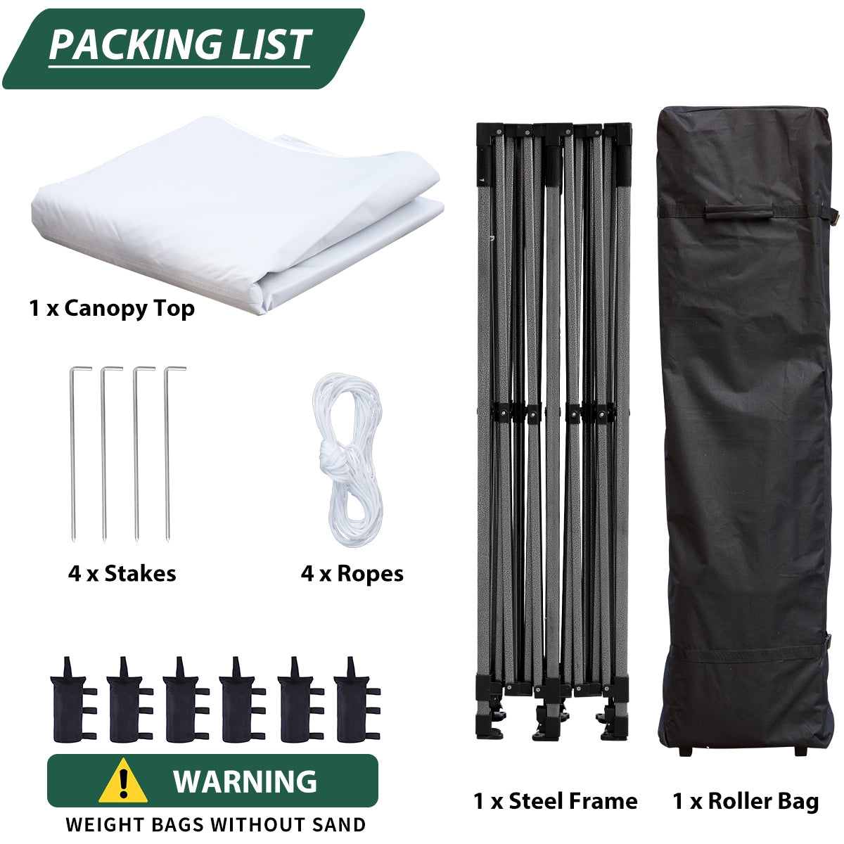 EROMMY 10x15 Pop Up Canopy Tent - Instant Shelter for Outdoor Events, Camping, Beach & Backyard Parties | Portable & Easy Setup