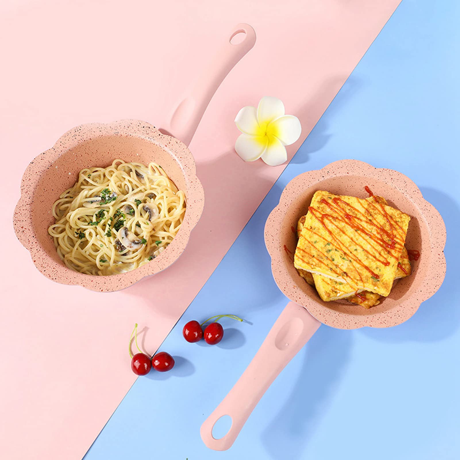 Alvinlite Non-Stick Baby Food Cookware Set - Multi-Function Milk Soup Pot & Frying Pan for Infant Nutrition | Perfect for Homemade Baby Puree, Formula Heating & Toddler Meal Prep
