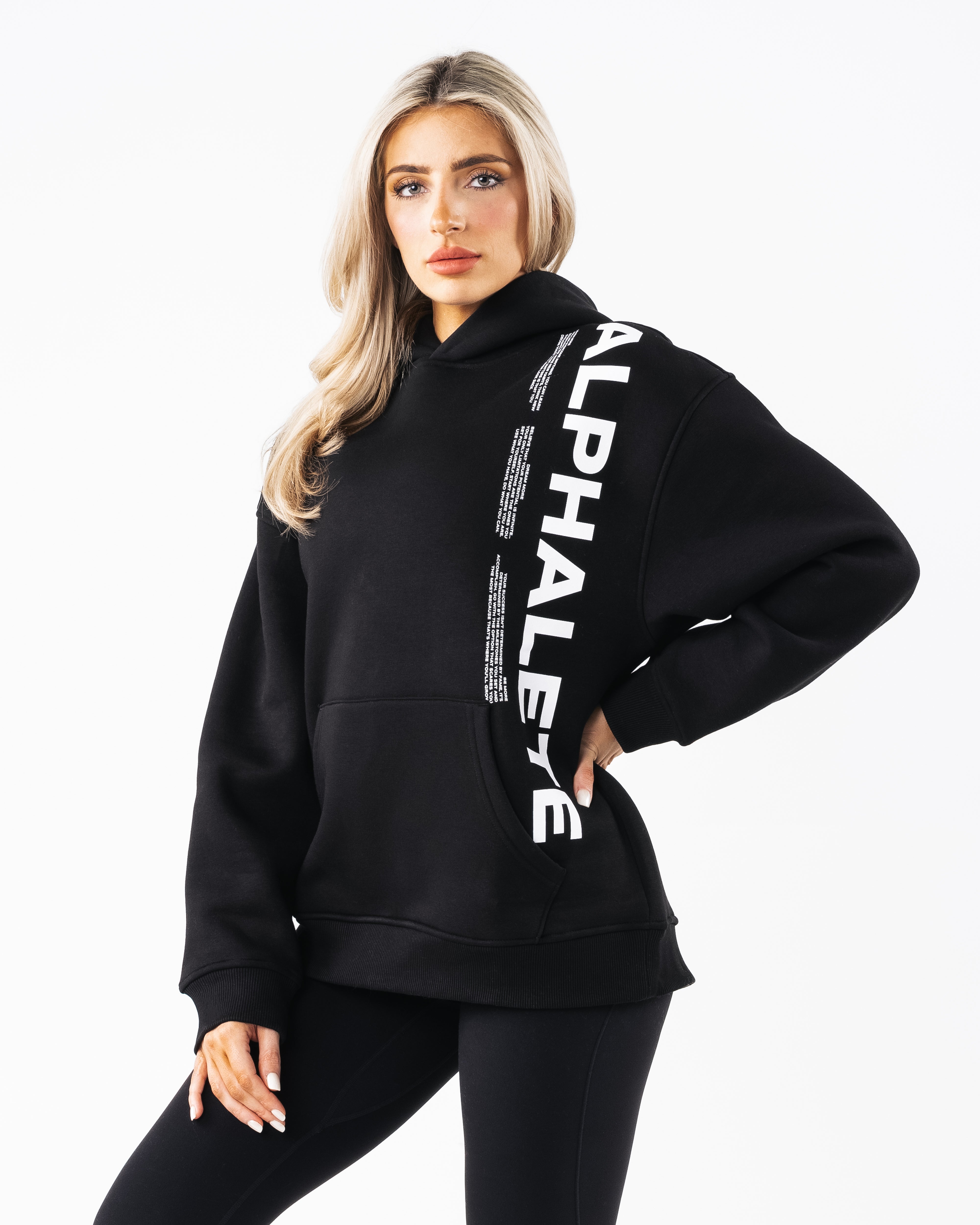 Premium Core Hoodie for Men & Women - Soft & Comfortable Black Pullover Hooded Sweatshirt - Perfect for Gym, Running, Outdoor & Casual Wear