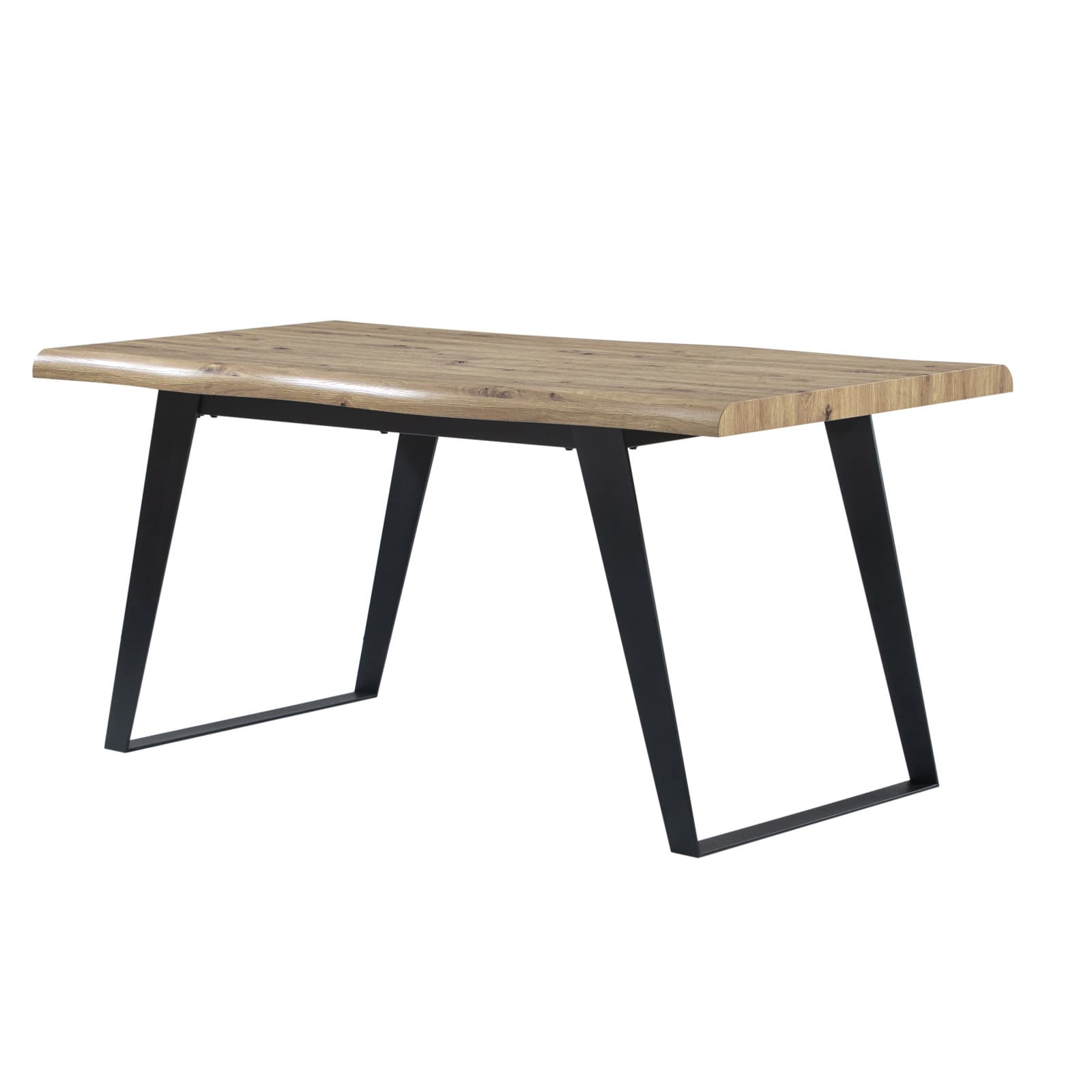63'' Modern Minimalist Dining Table - Solid Wood Kitchen Table for Small Spaces, Farmhouse & Contemporary Dining Room Decor - Perfect for Family Meals & Dinner Parties