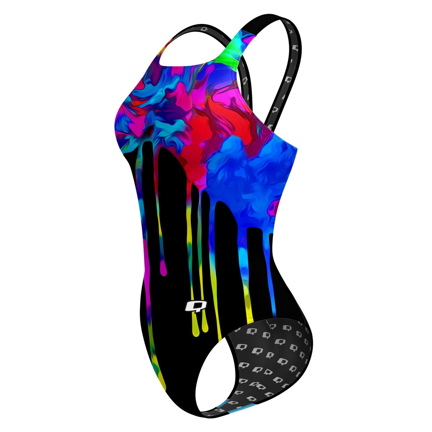 Unicorn Sneeze Classic Strap Swimsuit for Women - Trendy One Piece Bathing Suit with Adjustable Straps | Perfect for Beach Vacation, Pool Party & Summer Getaway