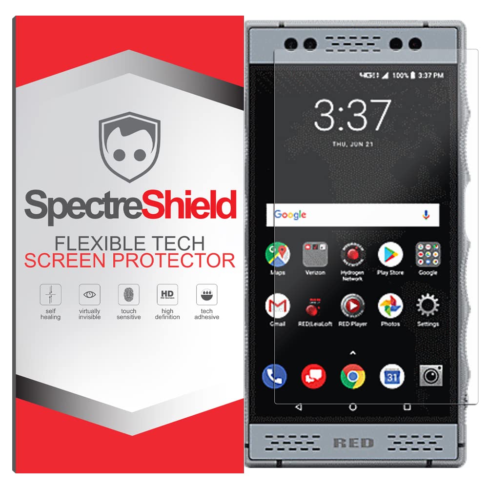 Spectre Shield Screen Protector for Red Hydrogen One - Case Friendly, Flexible Full Coverage Clear TPU Film - Perfect for Daily Use, Travel & Outdoor Activities
