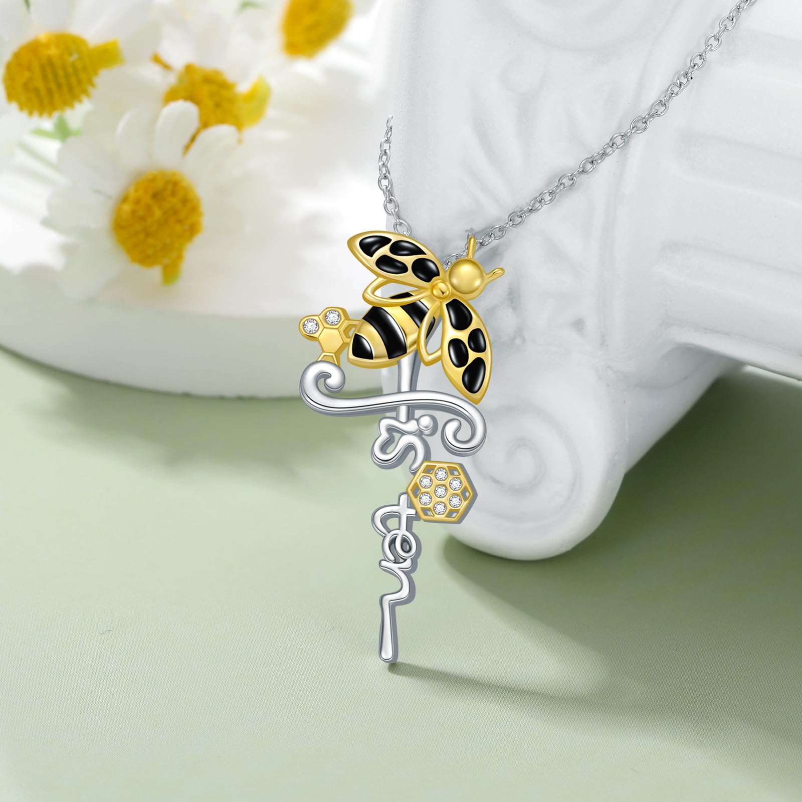 925 Sterling Silver Sunflower Rose Butterfly Lotus Necklace for Sister - Always My Sister Forever My Friend Pendant Gift - Elegant Women's Jewelry for Birthdays, Anniversaries & Special Occasions