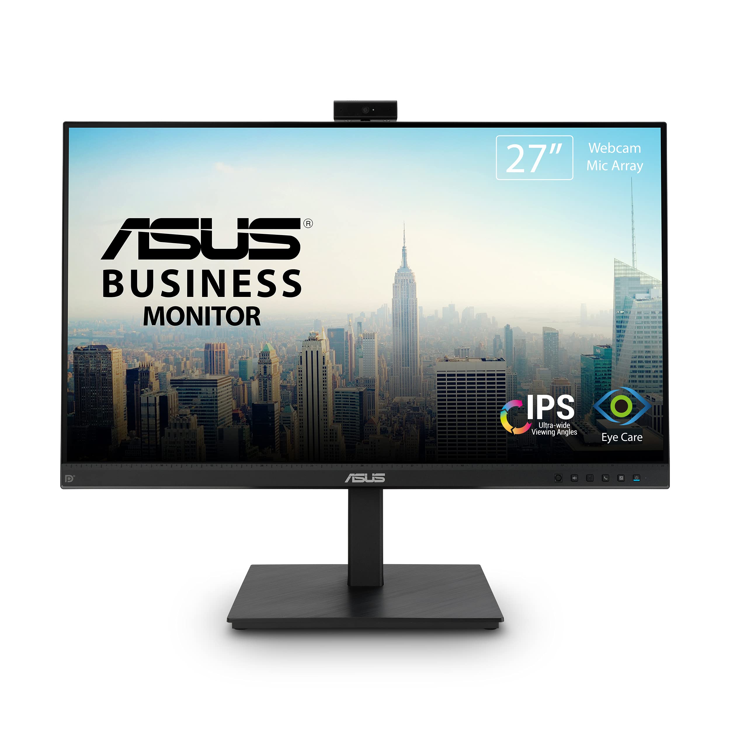 ASUS BE279QSK 27-inch Full HD 1080P IPS Monitor - Renewed | Video Conference & Home Office Display for Zoom Meetings & Remote Work