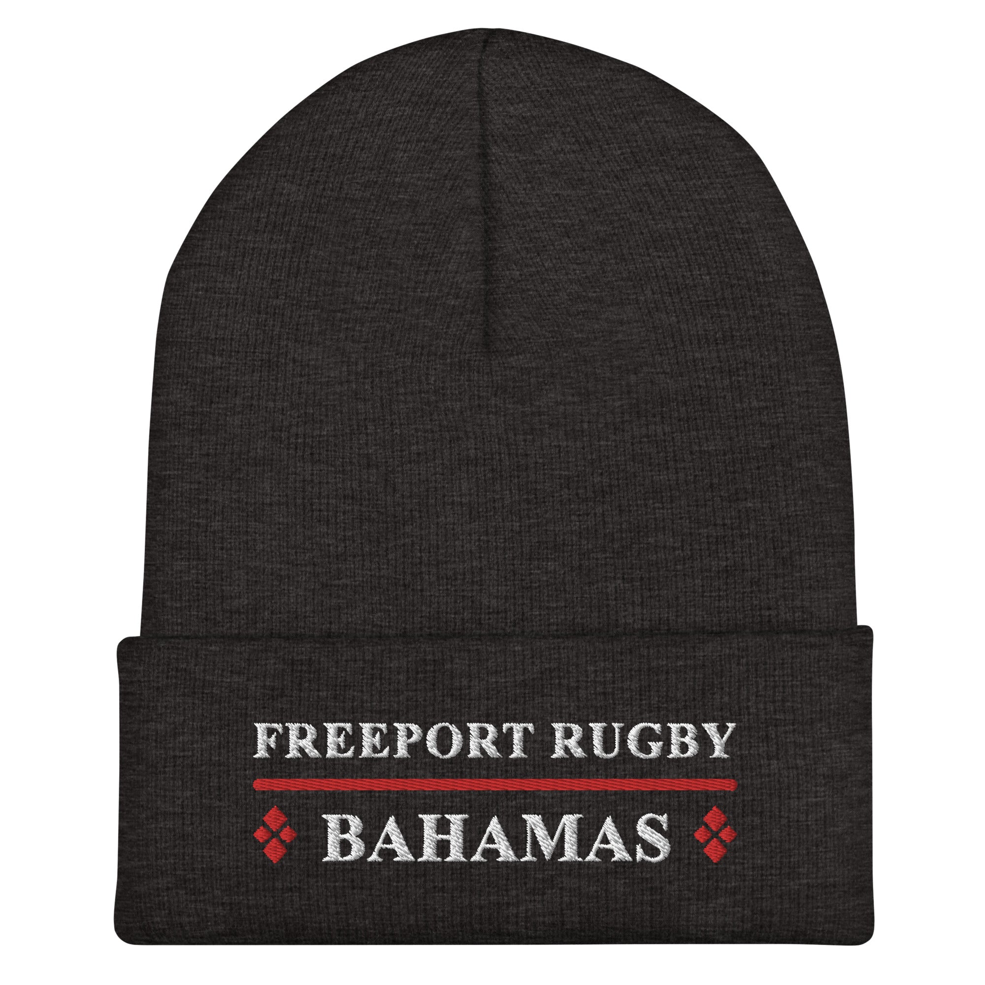 Freeport RFC Cuffed Beanie - Winter Knit Hat for Men & Women - Warm Fleece Lined Skull Cap for Outdoor Activities, Hiking, and Cold Weather